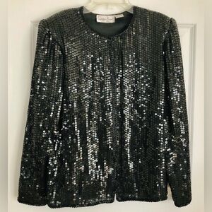Black Sequin Jacket